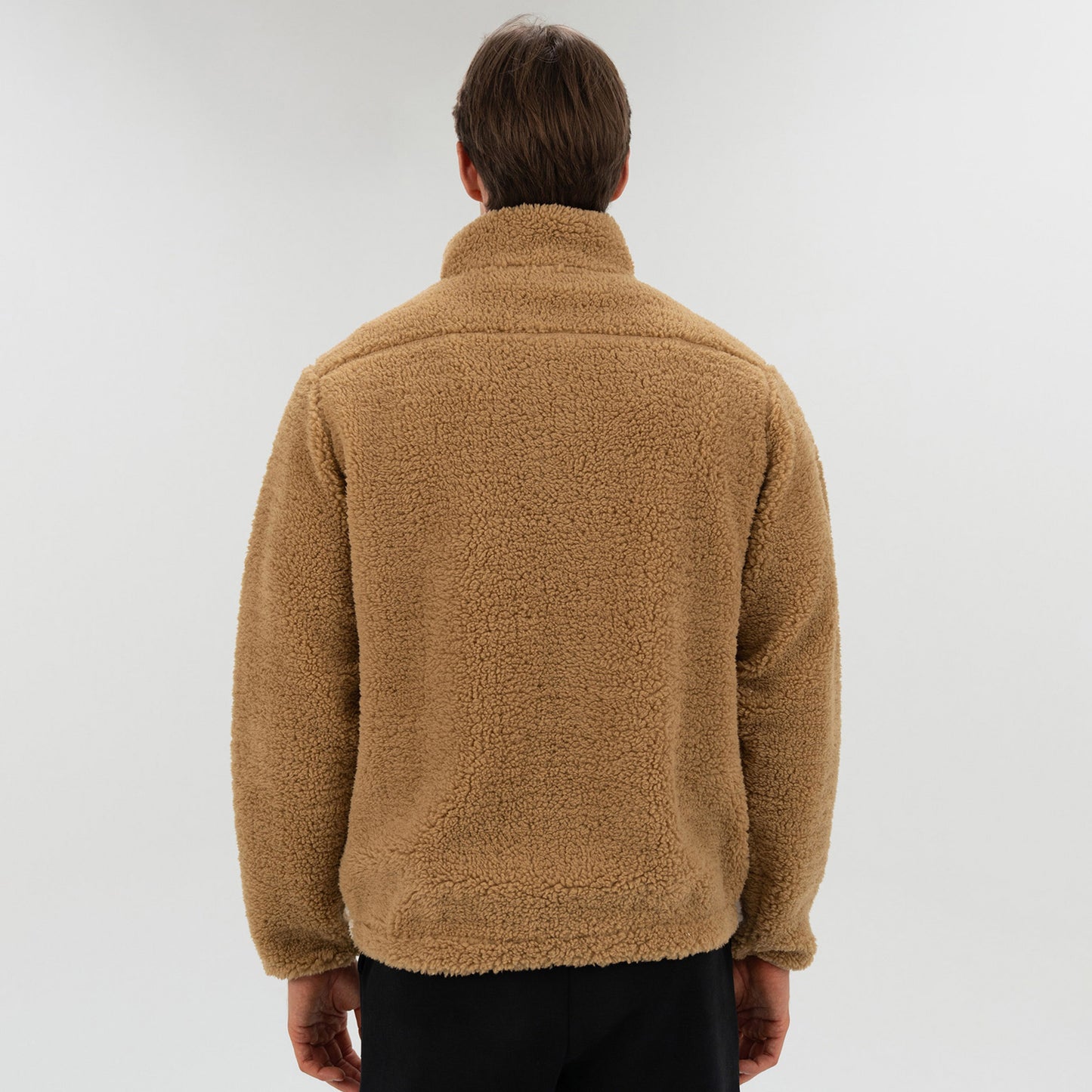Everlast Winter Essentials Full Zip Sherpa Erkek Krem Sweatshirt