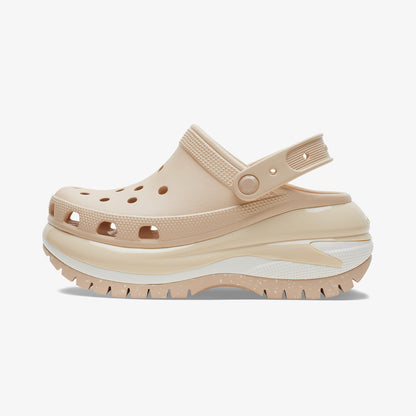 Crocs Classic Mega Crush Platform Kadın Krem Terlik