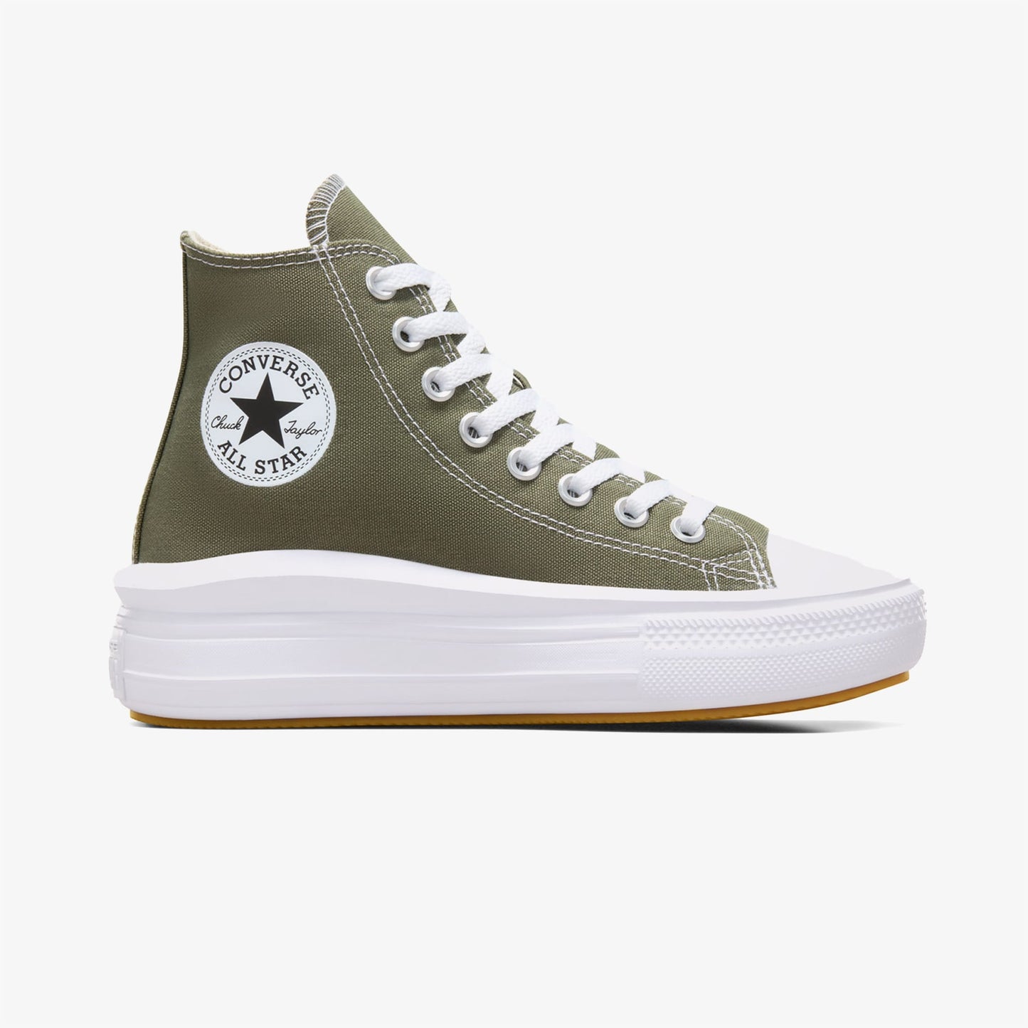 Converse Chuck Taylor All Star Move Platform Unisex Haki Sneaker