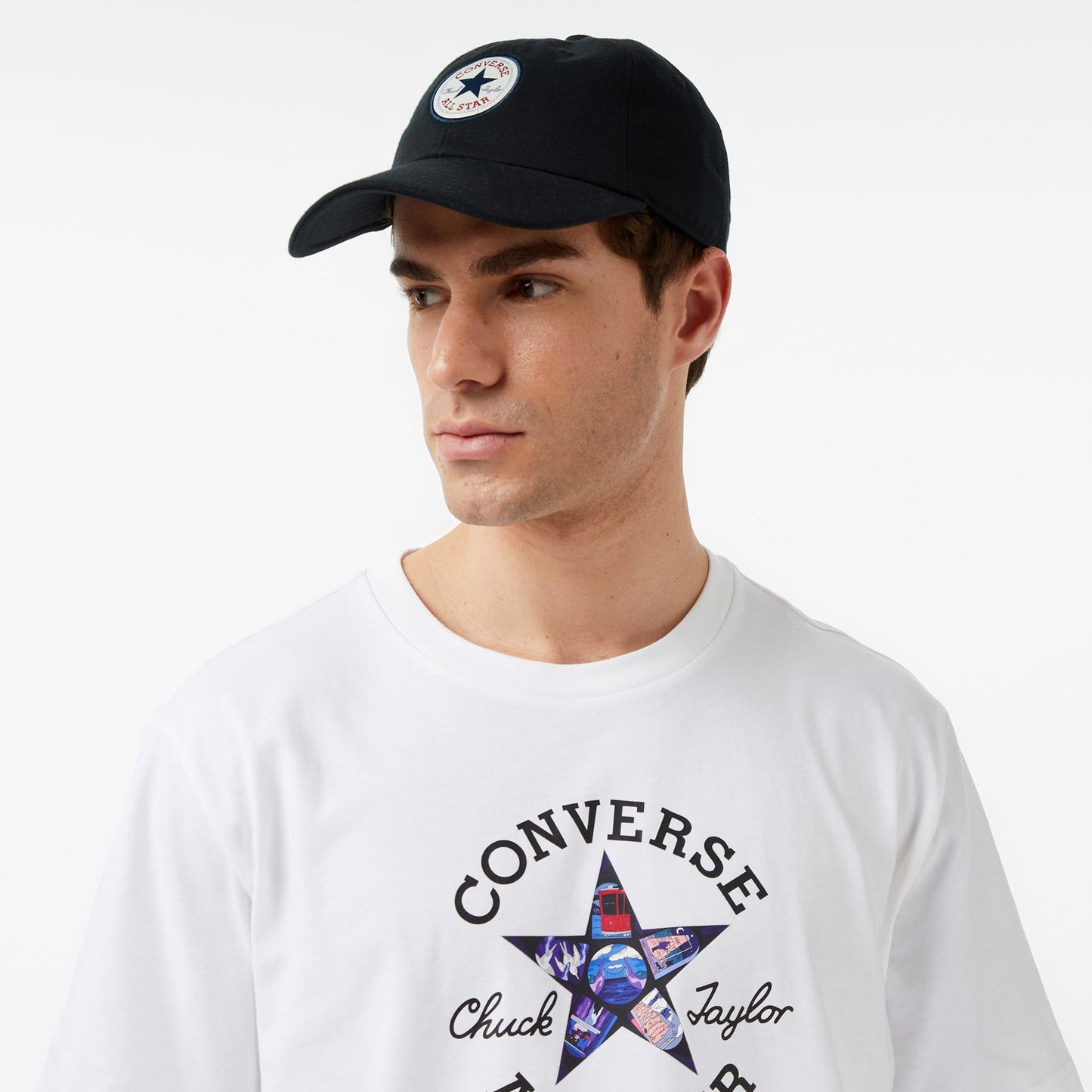 Converse Classic Unisex Beyaz T-shirt