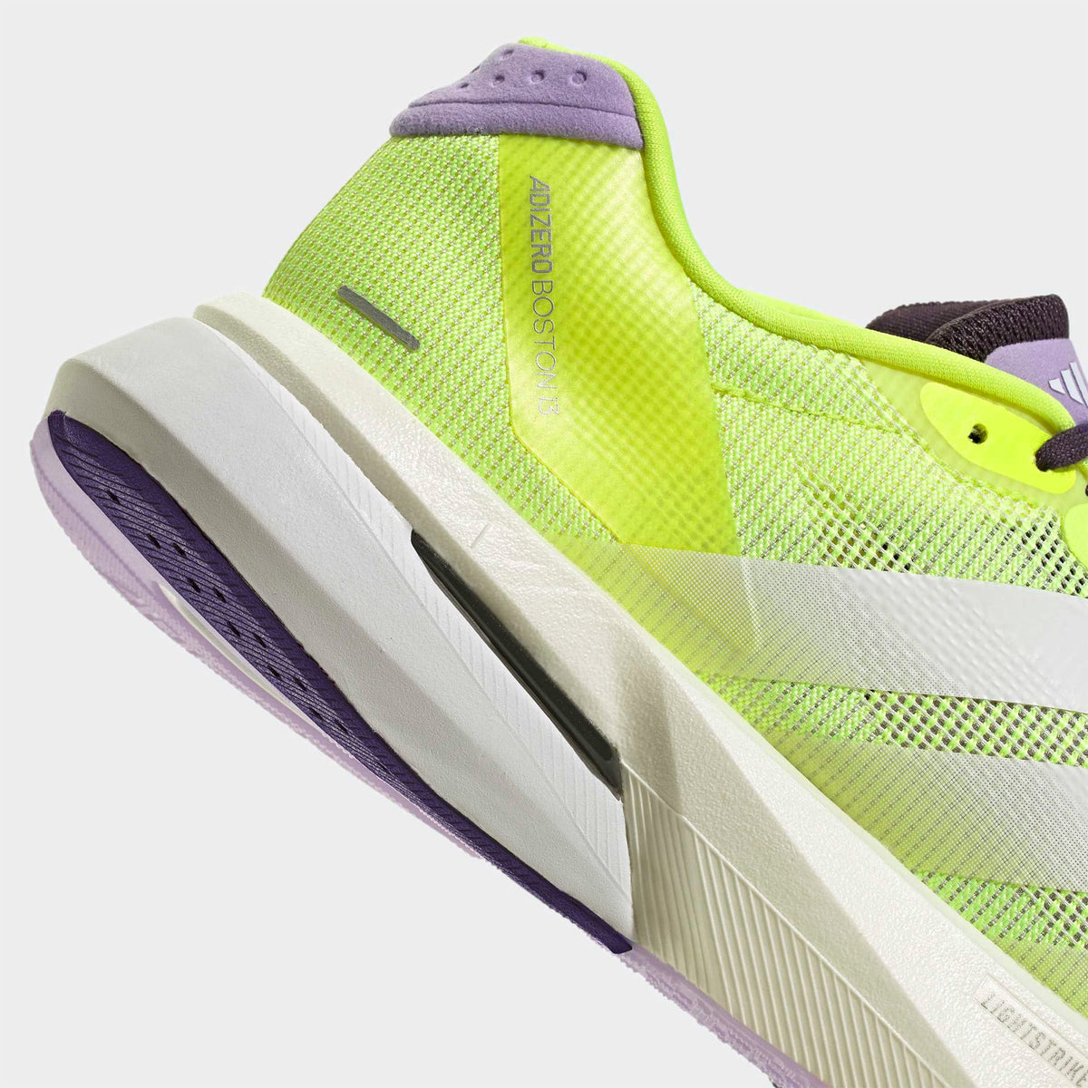 Adidas Adizero Boston 13 Kadın Sarı Koşu Ayakkabısı