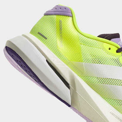 Adidas Adizero Boston 13 Kadın Sarı Koşu Ayakkabısı