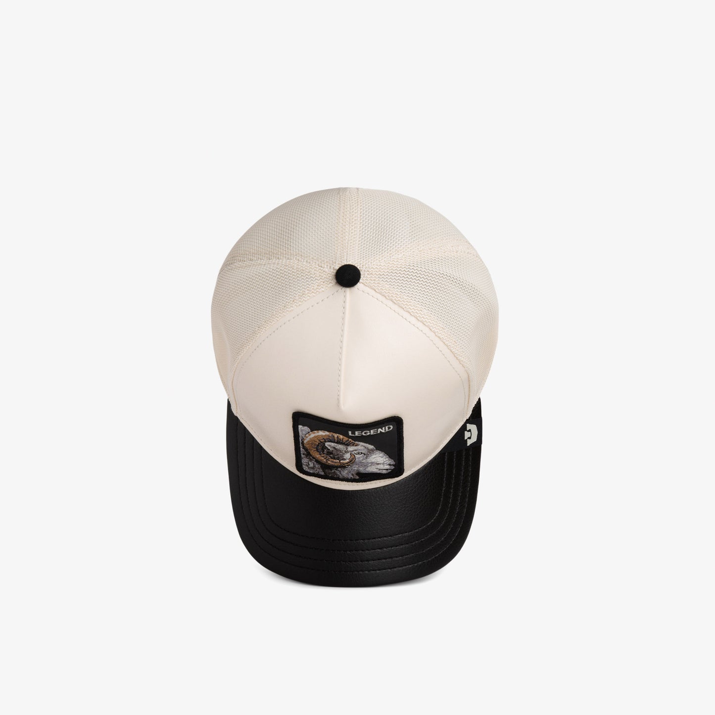 Goorin Bros Faux Leather Ram Unisex Siyah Şapka