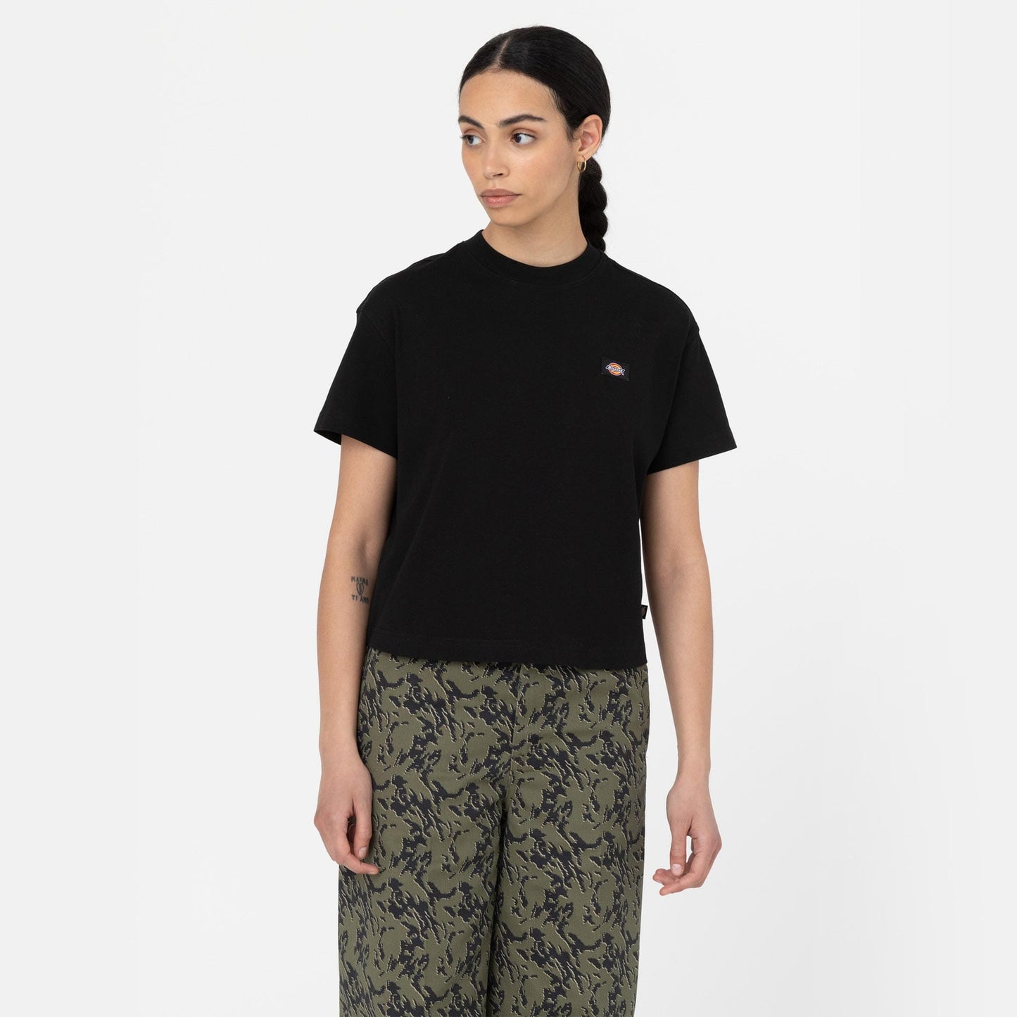 Dickies Oakport Kadın Siyah T-shirt