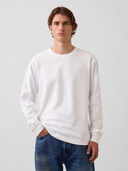 Beyaz Heavyweight Relaxed T-shirt