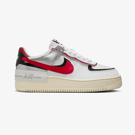 Nike Air Force 1 Shadow Kadın Kırmızı Beyaz Sneaker