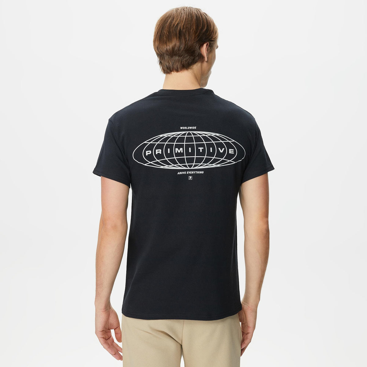 Primitive Cosmopolitan Pocket Erkek Siyah T-shirt
