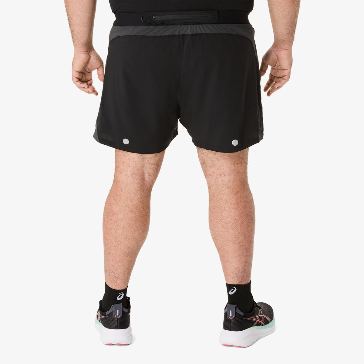 Asics Road 5 In Erkek Siyah Antrenman Şortu