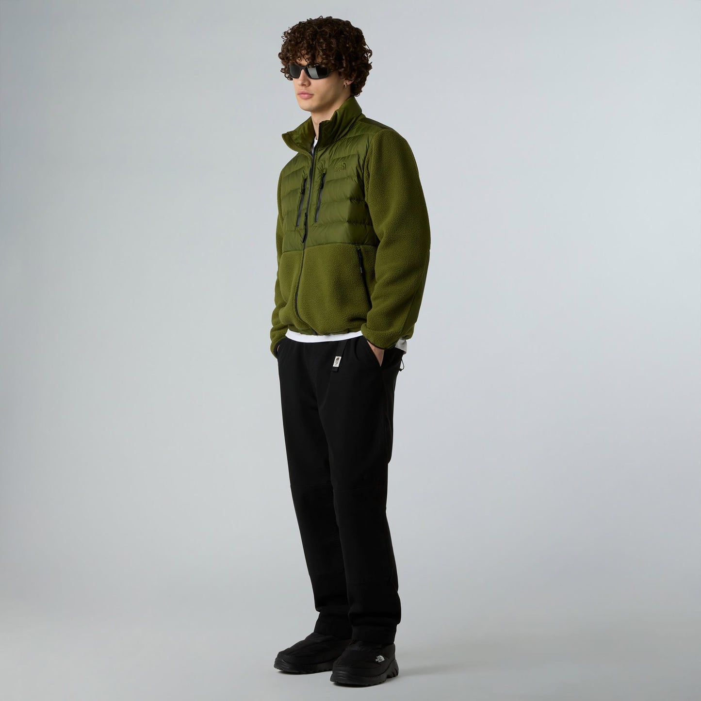 The North Face Rmst Denali Tek Hybrid Erkek Yeşil Mont