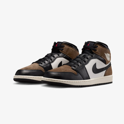 Jordan Air Jordan 1 Mıd Erkek Siyah Spor Ayakkabı