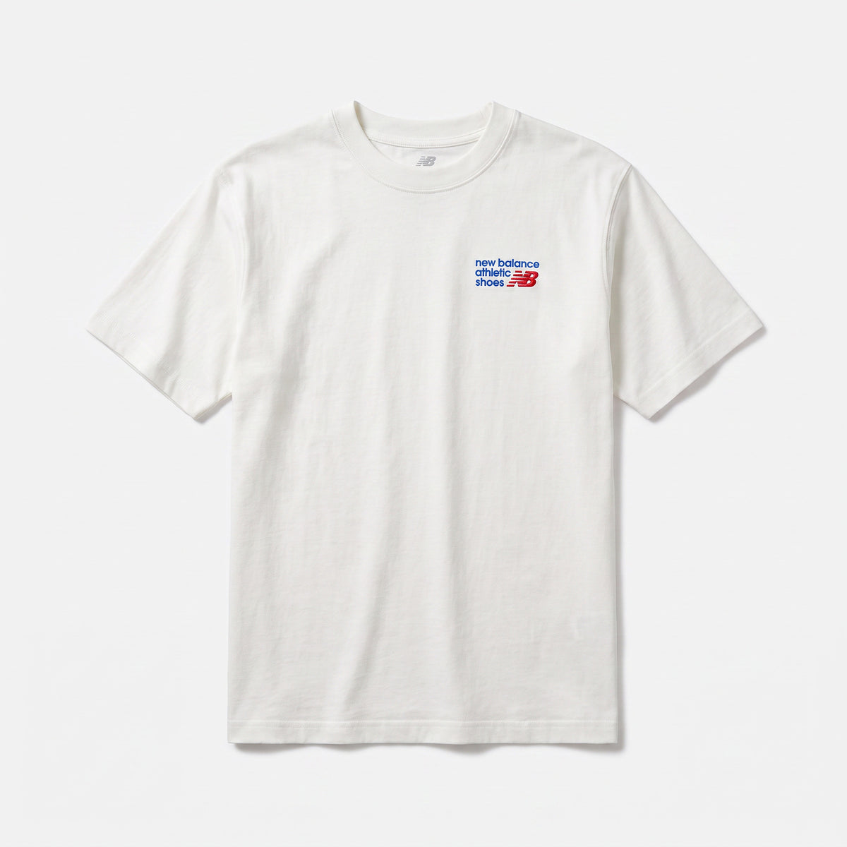 New Balance Lifestyle Erkek Beyaz T-shirt
