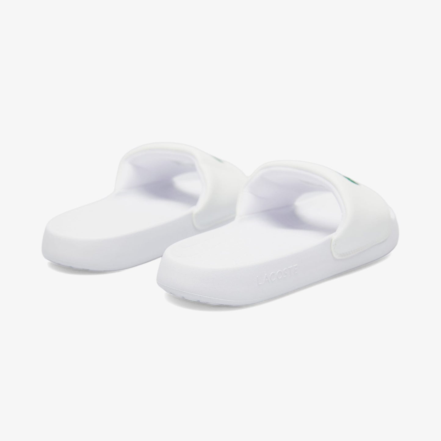 Lacoste Serve Slide Kadın Beyaz Terlik
