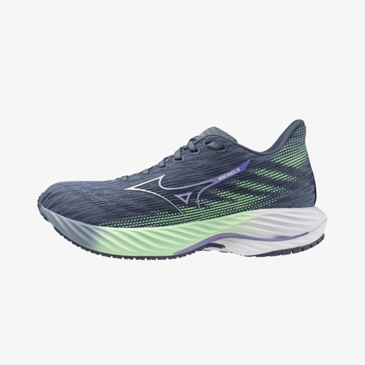 Mizuno Wave Rider 28 Kadın Lacivert Koşu Ayakkabısı