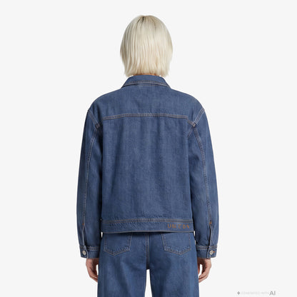 Unıted4 Denim Kadın Mavi Ceket