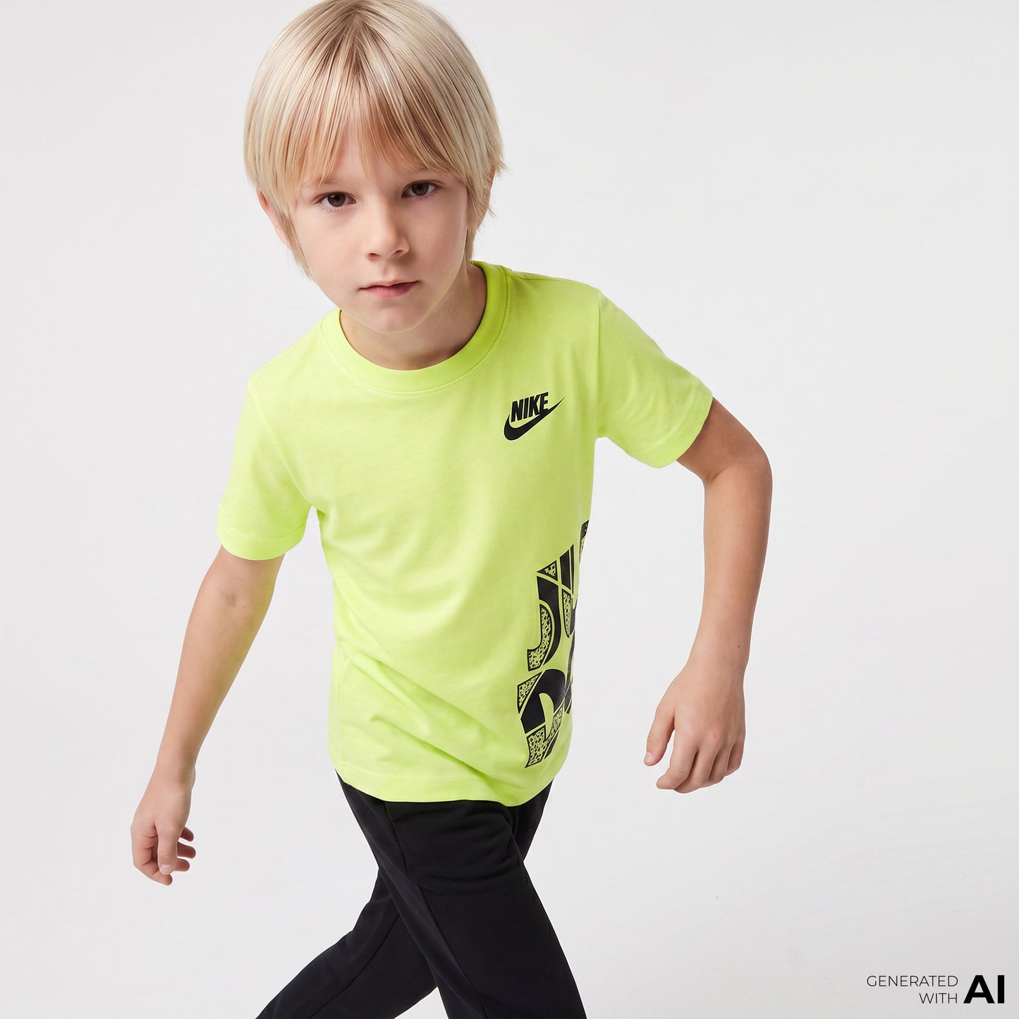 Nike Nkb Jdi Wrap Çocuk Sarı T-shirt