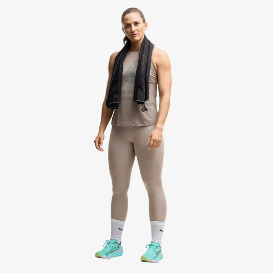 Puma X Hyrox Essentials Kadın Bej Tayt