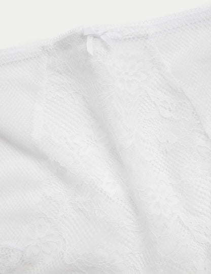 3’lü Dantelli Full Brief Külot