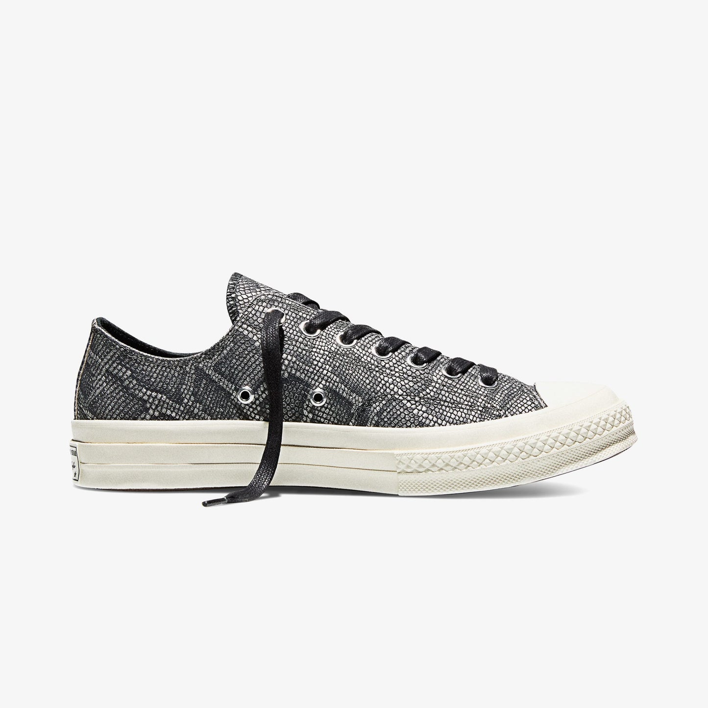Converse Chuck 70 Snakeskin Print Unisex Gri Sneaker