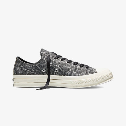 Converse Chuck 70 Snakeskin Print Unisex Gri Sneaker