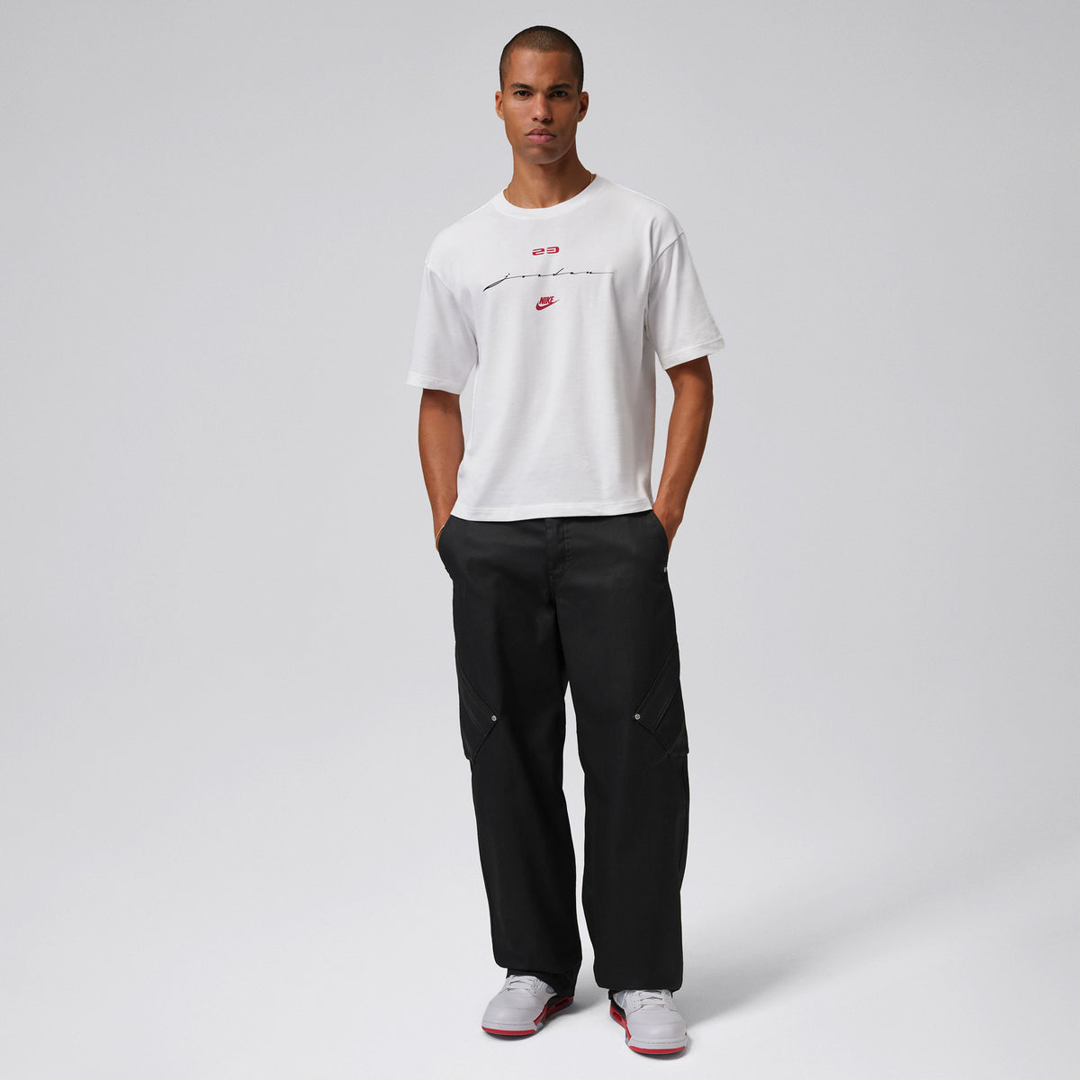 Jordan Air Erkek Beyaz T-shirt