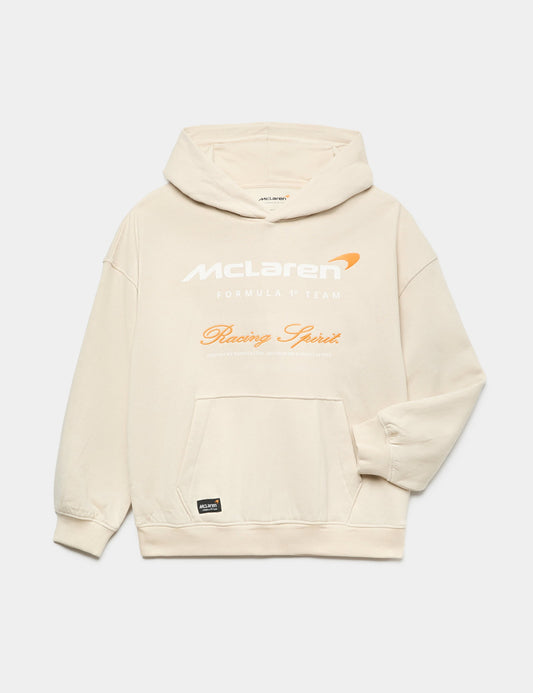 Mclaren Baskılı Pamuklu Çocuk Hoodie