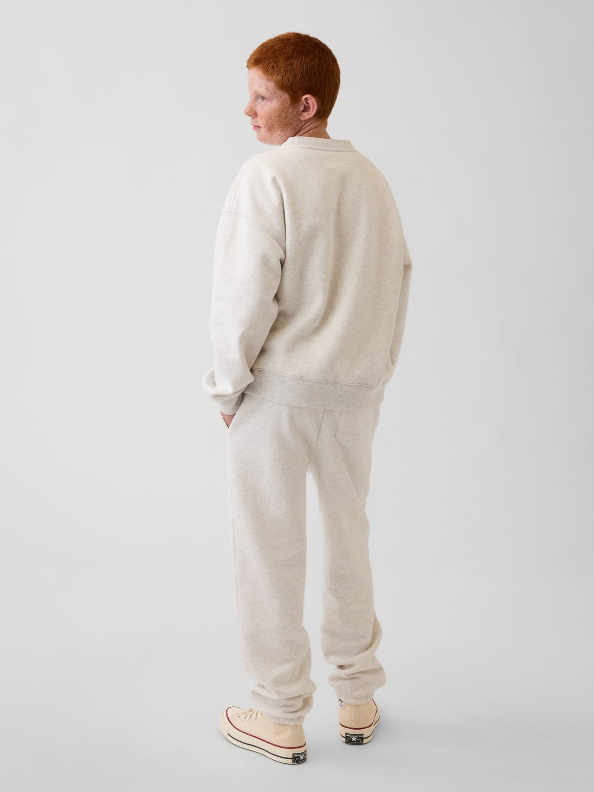 Açık Gri Vintagesoft Relaxed Jogger Eşofman Altı