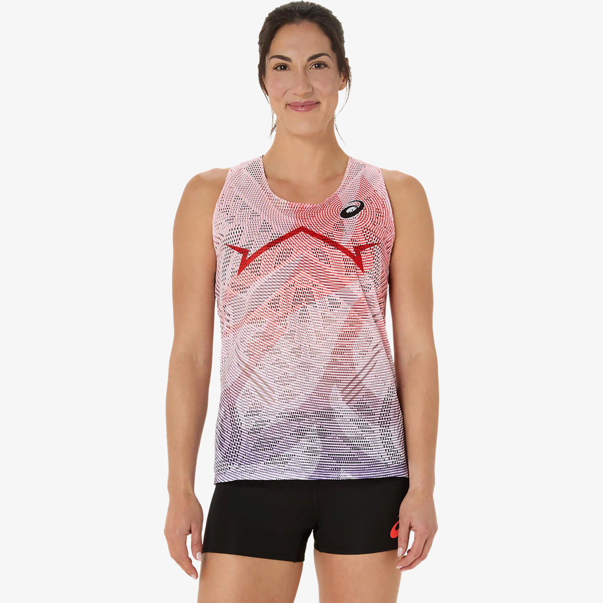 Asics Metaspeed Singlet Kadın Pembe T-shirt