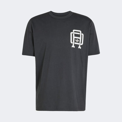 Adidas Q12 Varsity Erkek Siyah T-shirt