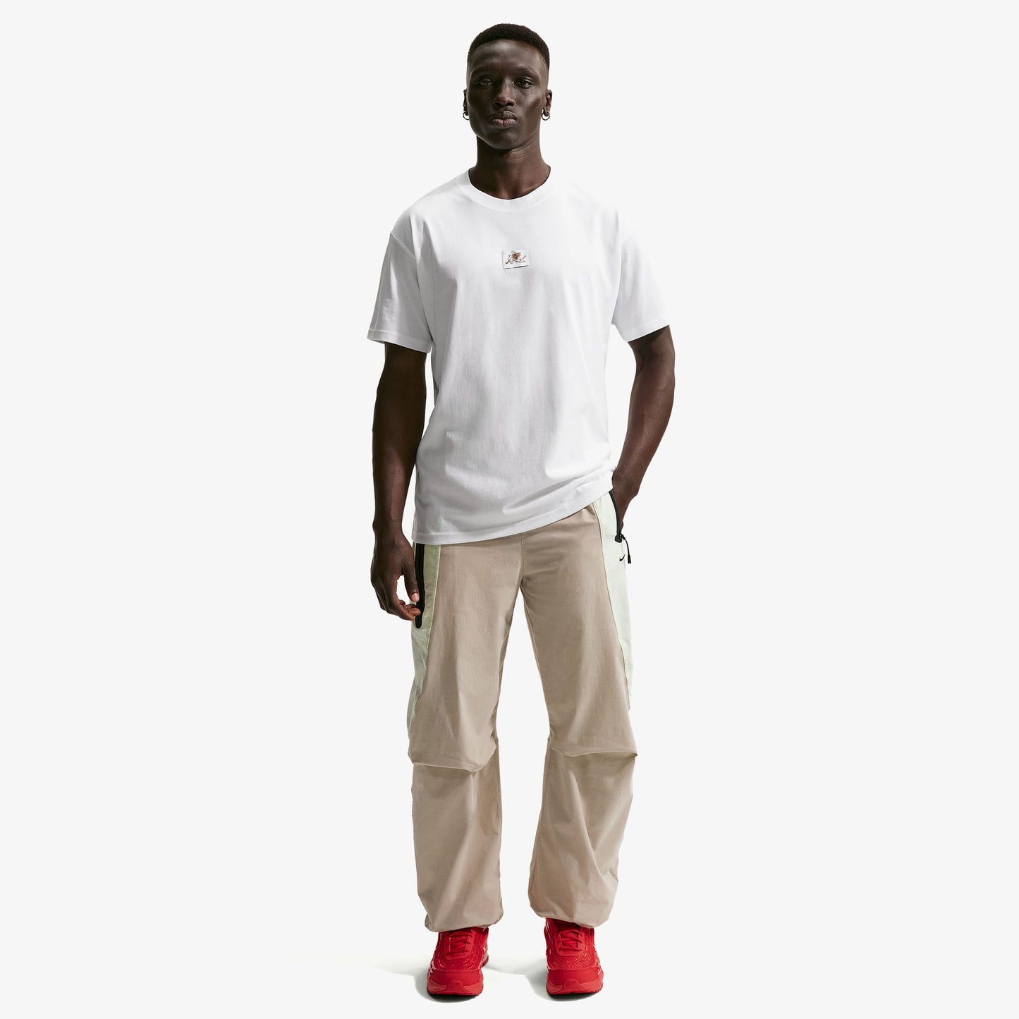 Nike Peak Tee Erkek Beyaz T-shirt