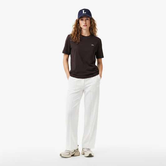 Lacoste Loose Fit Kadın Beyaz Eşofman Altı