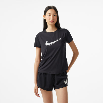 Nike One Swoosh Kadın Siyah Koşu T-shirt