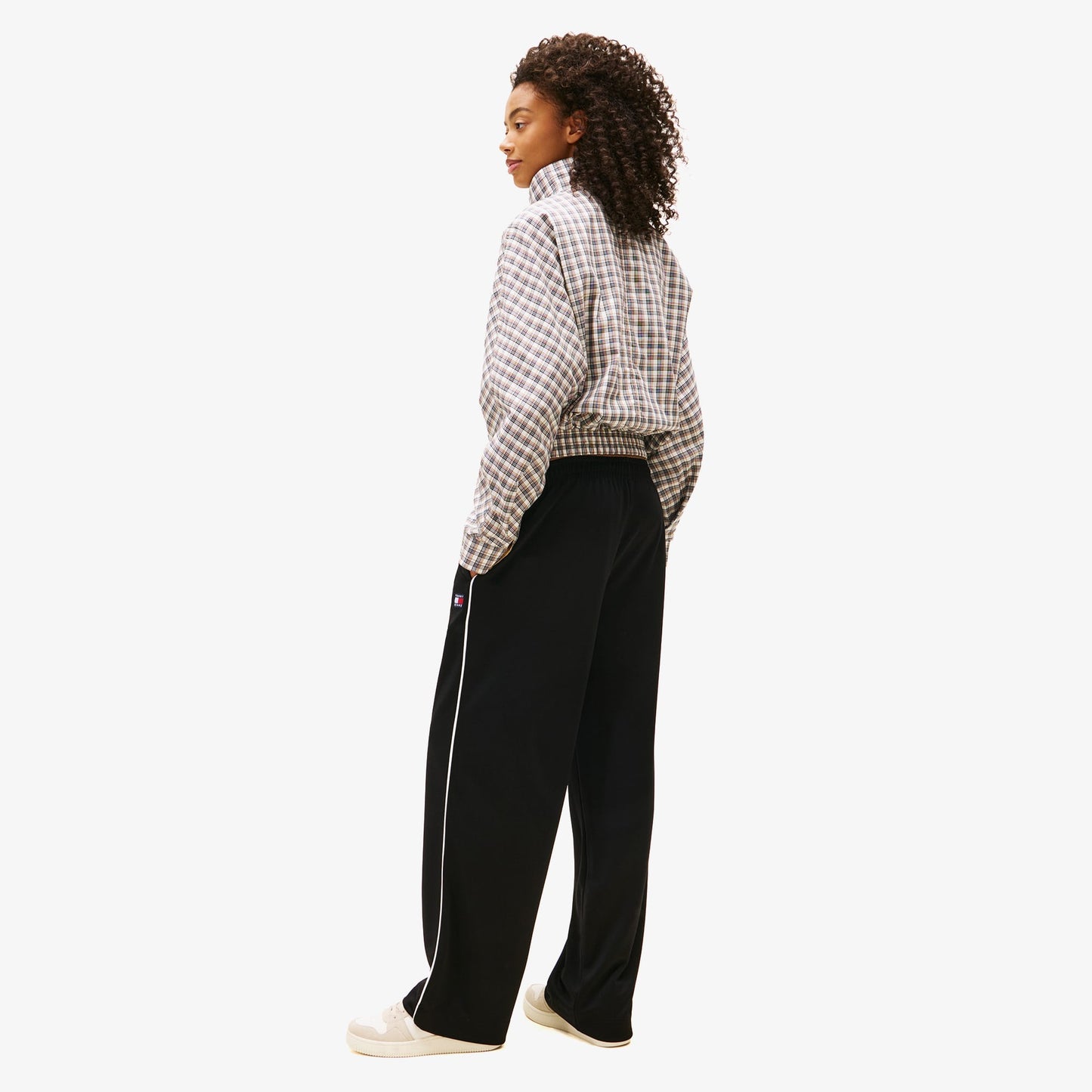 Tommy Hilfiger Archive Track Pant Kadın Siyah Eşofman Altı
