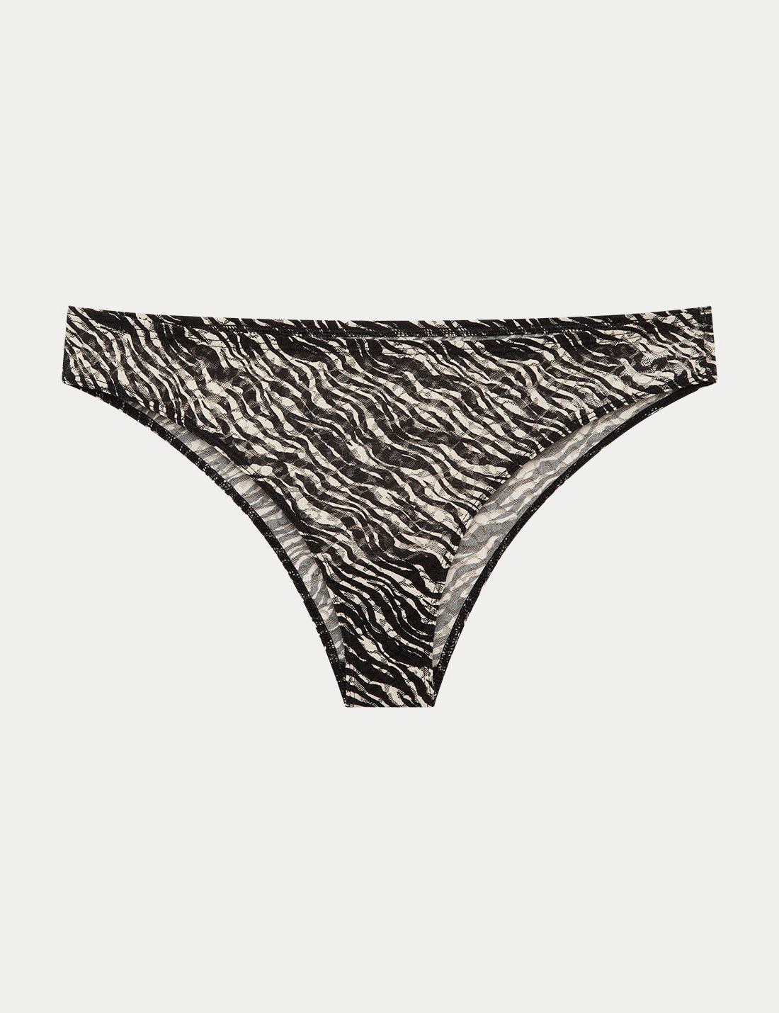 Zebra Desenli Brazilian Külot
