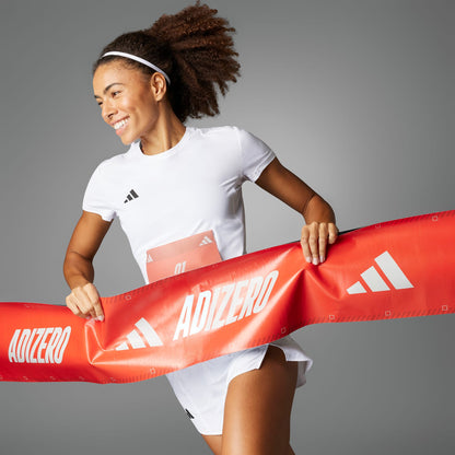Adidas Adizero Essentials Kadın Beyaz T-shirt