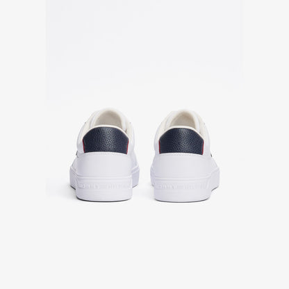 Tommy Hilfiger Essential Chic Court Rwb Kadın Beyaz Spor Ayakkabı
