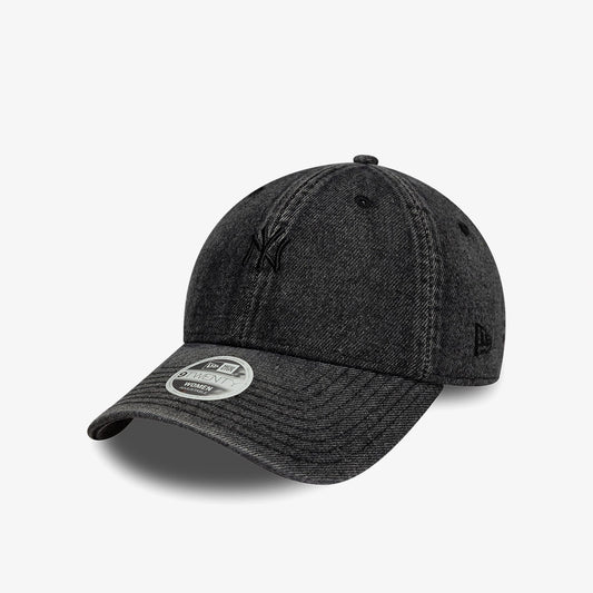 New Era New York Yankees Denim 9twenty Kadın Siyah Şapka