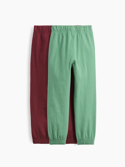 Açık Yeşil Mix & Match Pull-on Jogger Eşofman Altı (2’li)