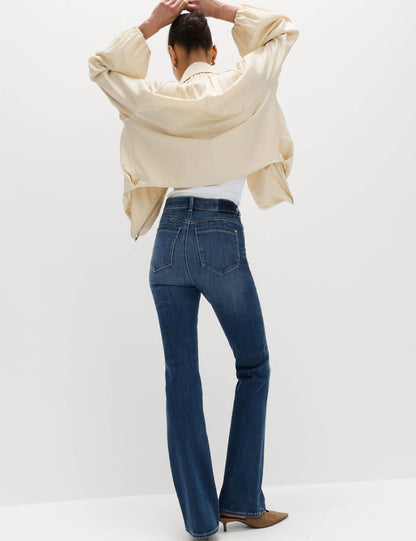 Yüksek Bel Slim Flare Magic Jean Pantolon
