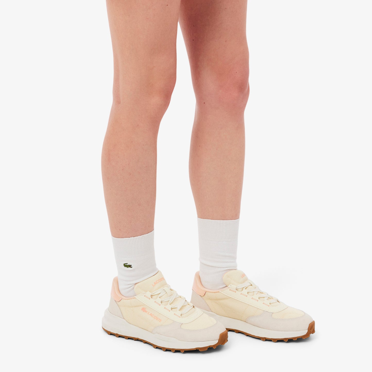 Lacoste Elite Active Evo Kadın Krem Spor Ayakkabı