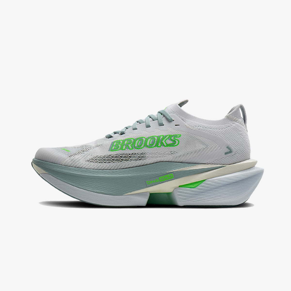 Brooks Hyperion Max 3 Erkek Gri Koşu Ayakkabısı