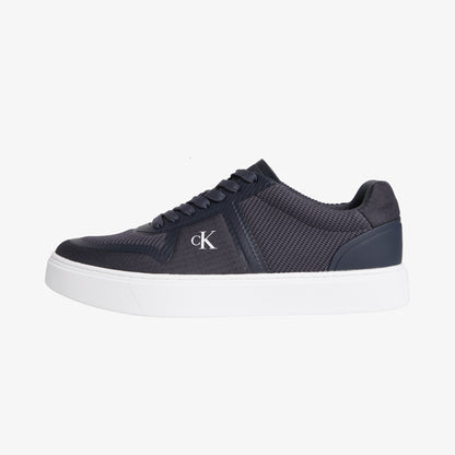 Calvin Klein Classic Cups Laceup Knit Erkek Siyah Sneaker