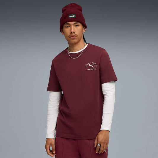Puma Class Graphic Erkek Kırmızı T-shirt