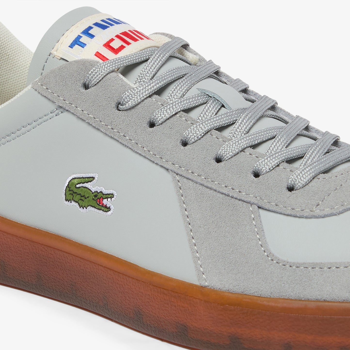 Lacoste Baseshot Pro Erkek Gri Sneaker