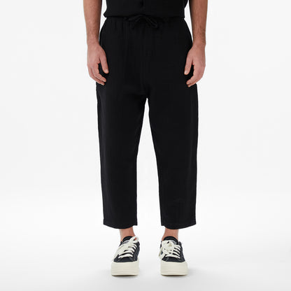 United4 Regular Fit Erkek Siyah Pantolon