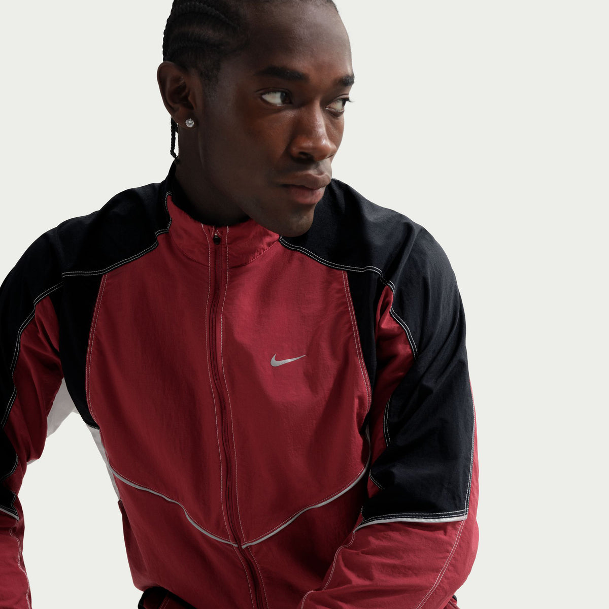 Nike Retro Dri-fıt Erkek Kırmızı Antrenman Ceketi