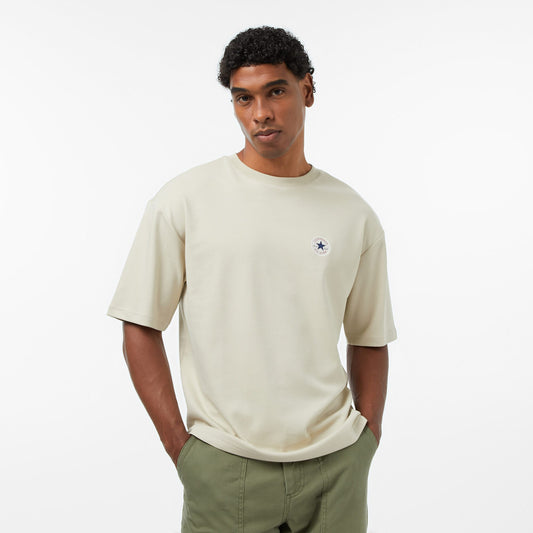 Converse Regular Fit Erkek Bej T-shirt