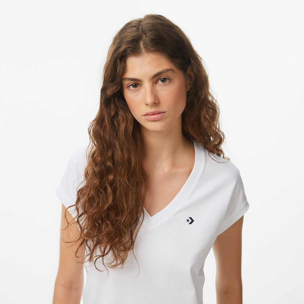 Converse Kadın Beyaz T-shirt
