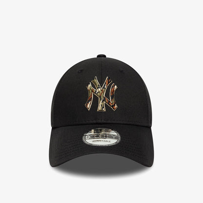 New Era Outline Camo 9forty Neyyan Unisex Siyah Şapka