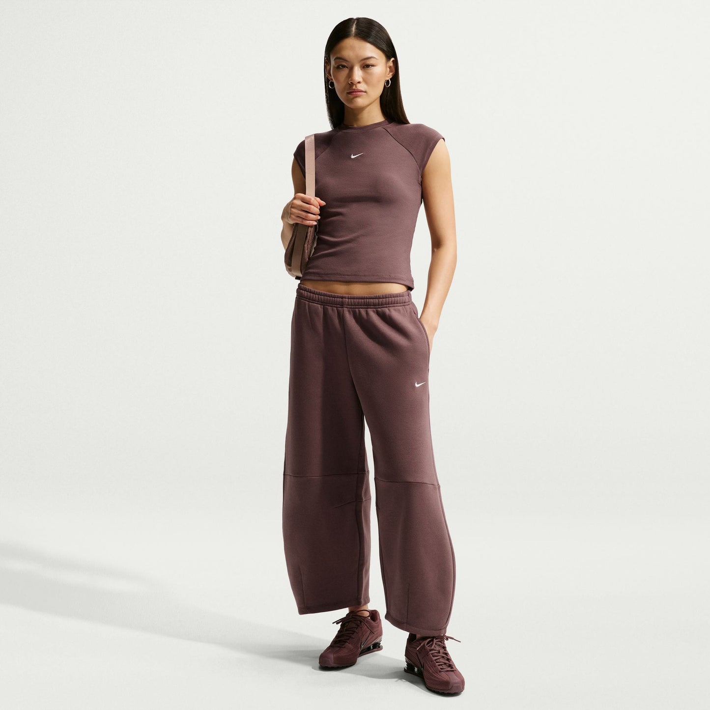 Nike Chill Kadın Mor T-shirt