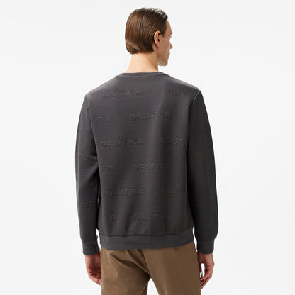 Nautica Erkek Gri Regular Fit Sweatshirt
